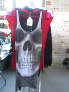 If it has a skull on it, it's Punk fashion. Yours for $40 at the Punk Rock Flea Market.