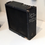 1974-75 amp signed by Johnny Ramone.