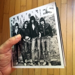 Ramones' exhibition booklet, about the size of a 45 record.