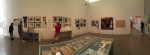 Panorama of the first gallery.