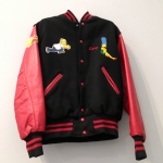 Johnny Ramone's custom Simpson's high school letter jacket.